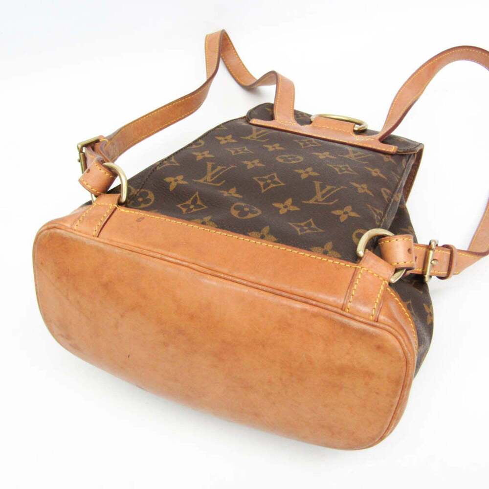 LOUIS VUITTON Authentic Brown Monogram Backpack - Picture 4 of 12